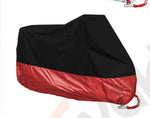 Harley - motorcycle cover 4XL - BLACK / RED