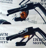 BROWNS INDICATORS & VROD FRONT & REAR AXLE COVERS